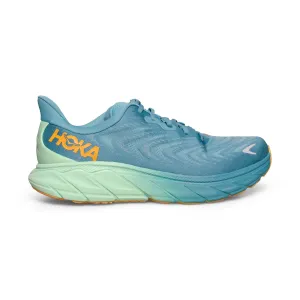 Hoka One One Arahi 6 Ocean Mist / Lime Glow Running Shoes - Men's