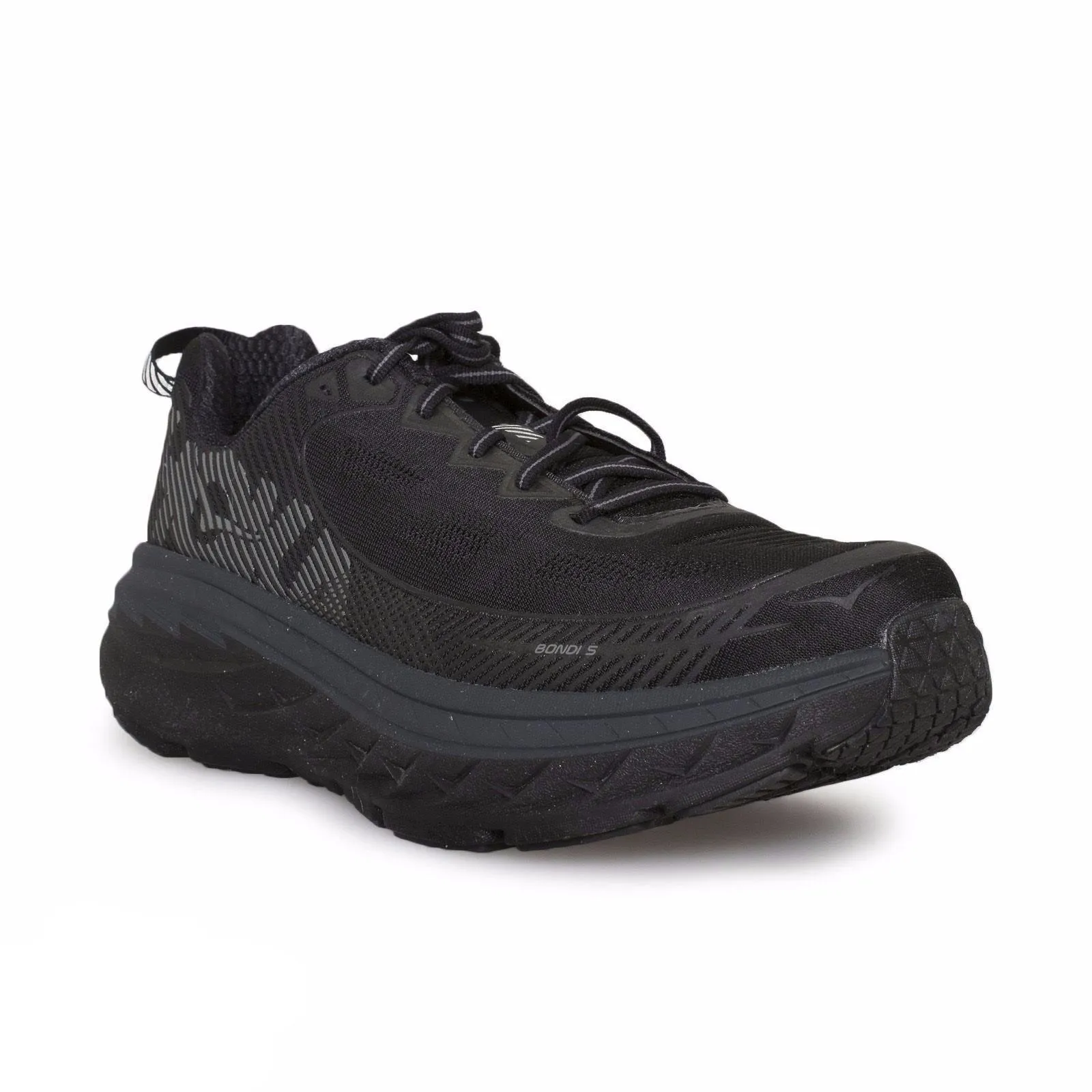 Hoka One One Bondi 5 Black Running Shoes - Women's