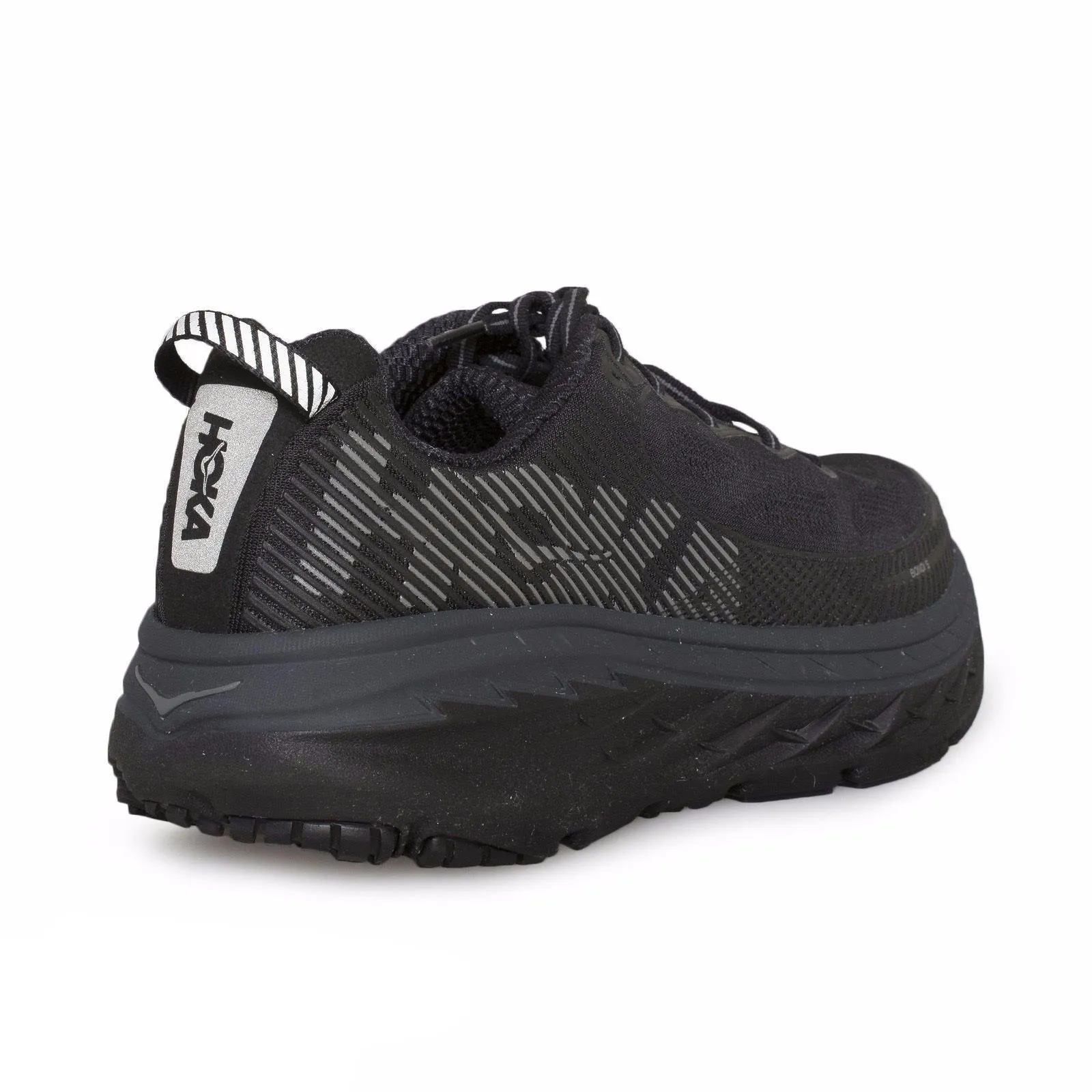 Hoka One One Bondi 5 Black Running Shoes - Women's