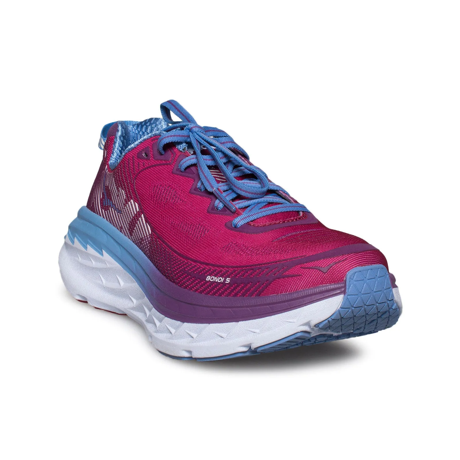 Hoka One One Bondi 5 Cherries Jubilee / Purple Passion Running Shoes