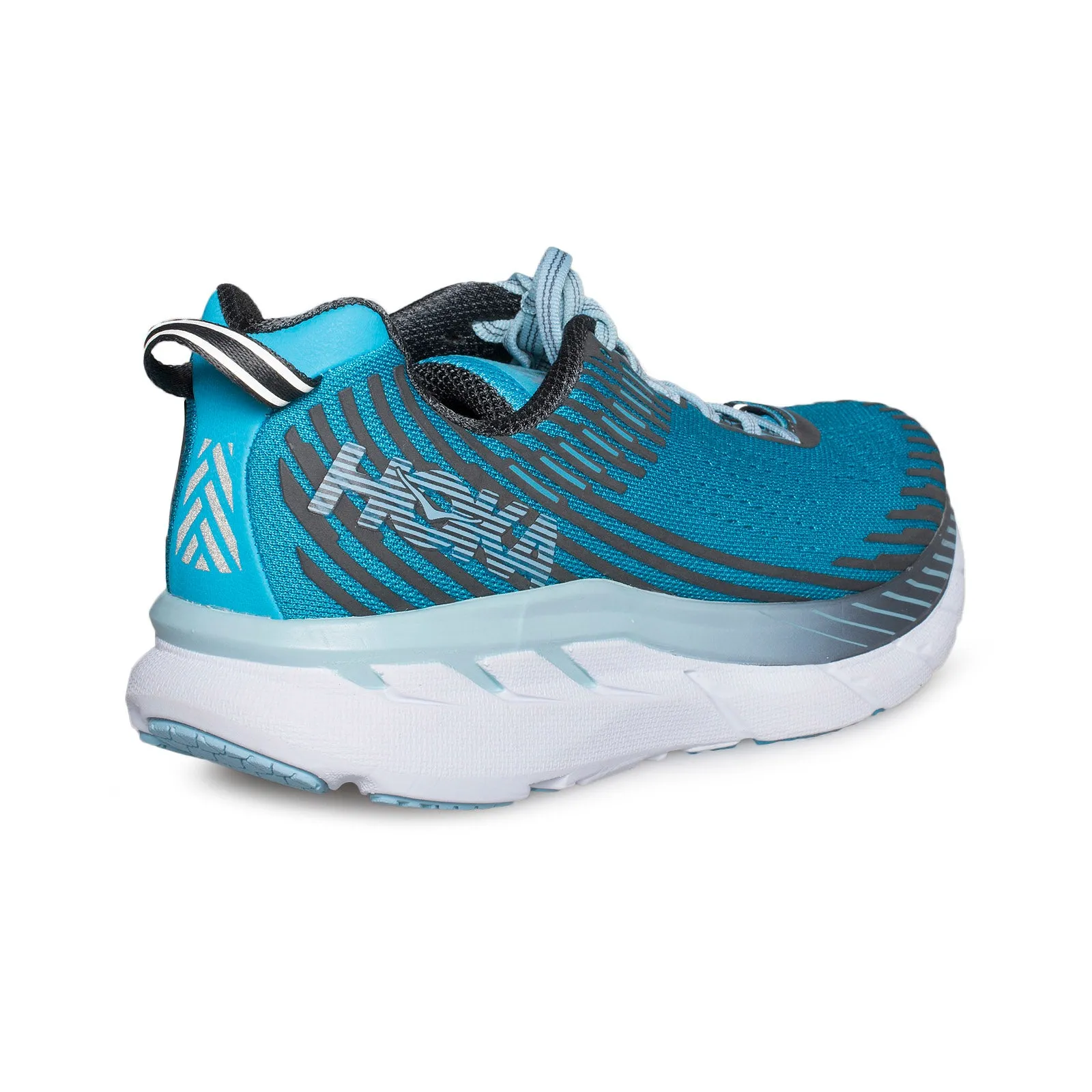 Hoka One One Clifton 5 Cyan Dark Shadows Running Shoes - Women's