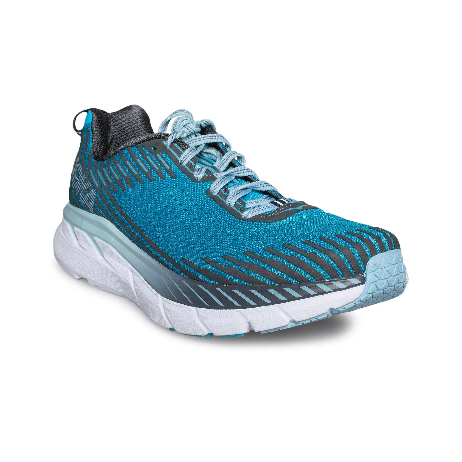 Hoka One One Clifton 5 Cyan Dark Shadows Running Shoes - Women's