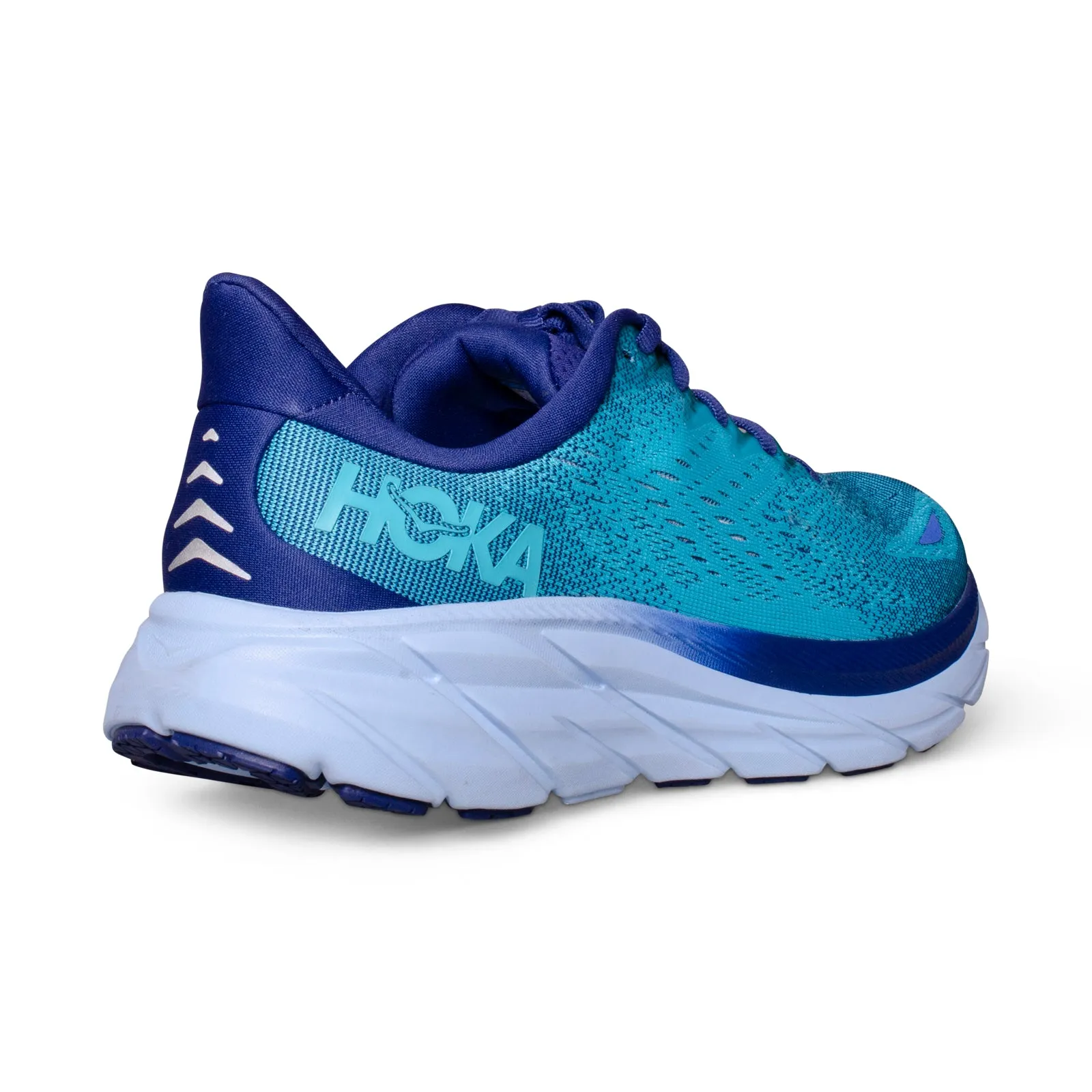 Hoka One One Clifton 8 Bellwether Blue Scuba Blue Running Shoes - Women's