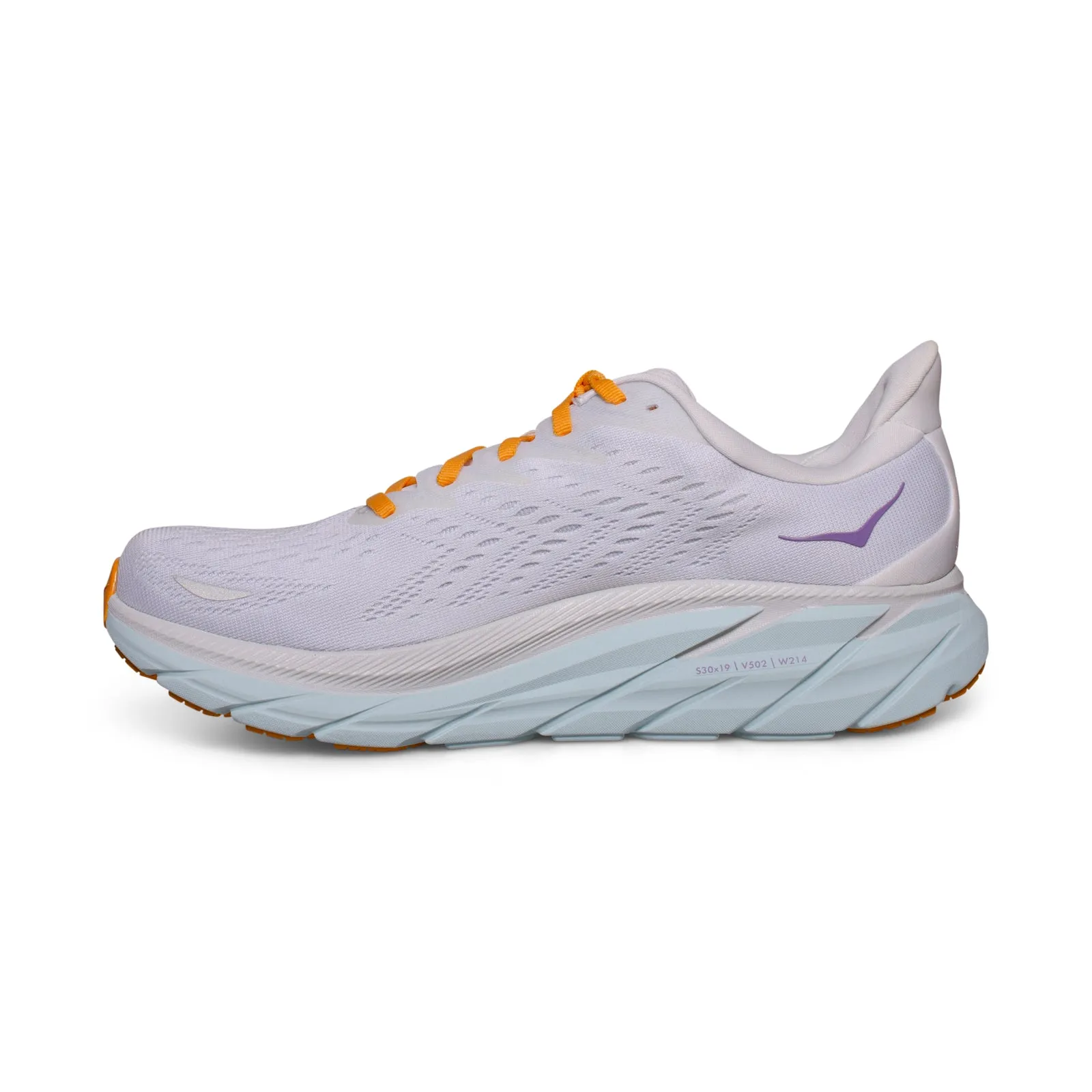 Hoka One One Clifton 8 Blanc De Blanc / White Running Shoes - Women's