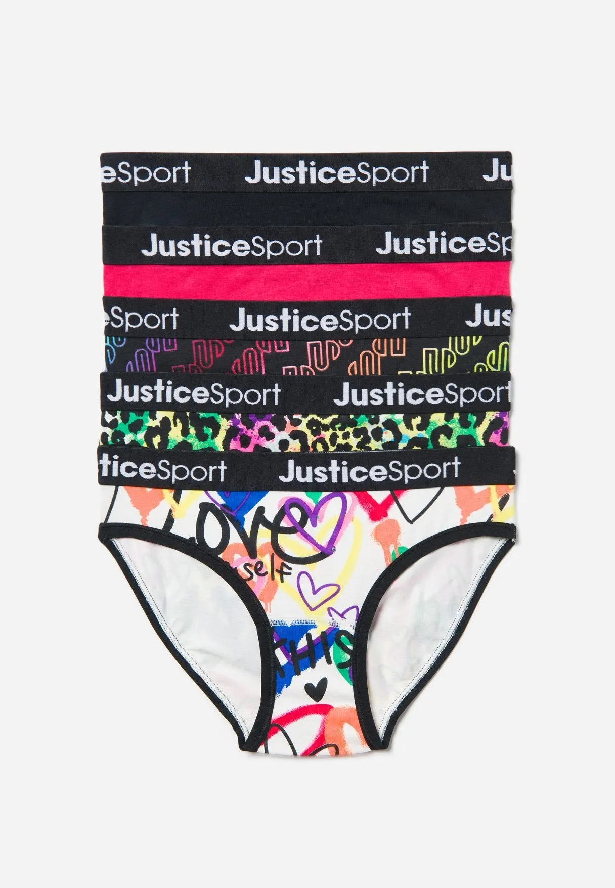 J Sport Bikini Undies 5 Pack