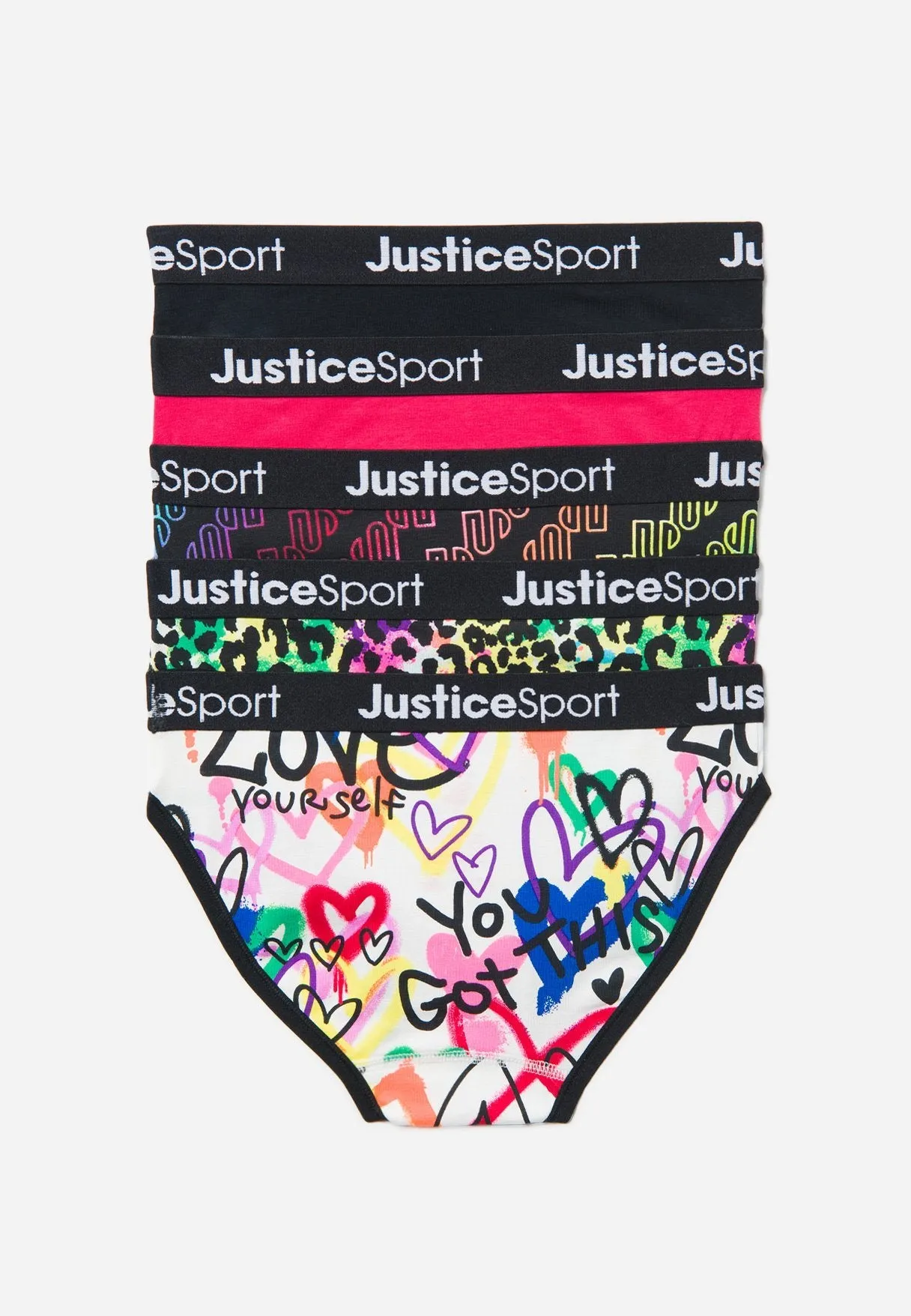 J Sport Bikini Undies 5 Pack