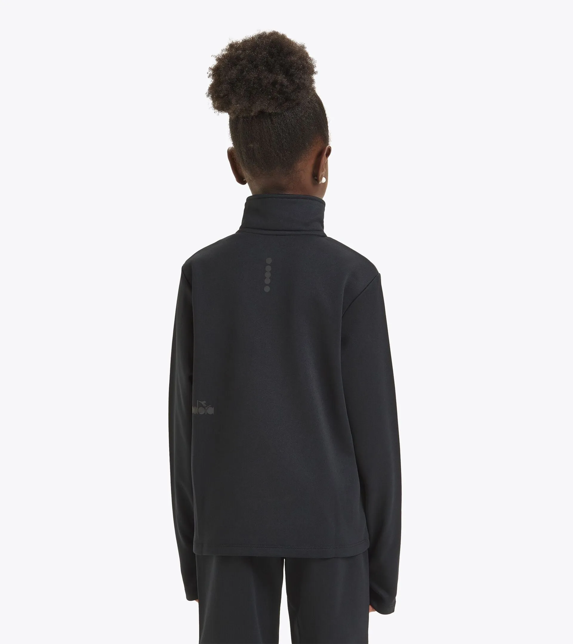 J. Warm Up - Kid's Quarter Zip Long Sleeve Shirt