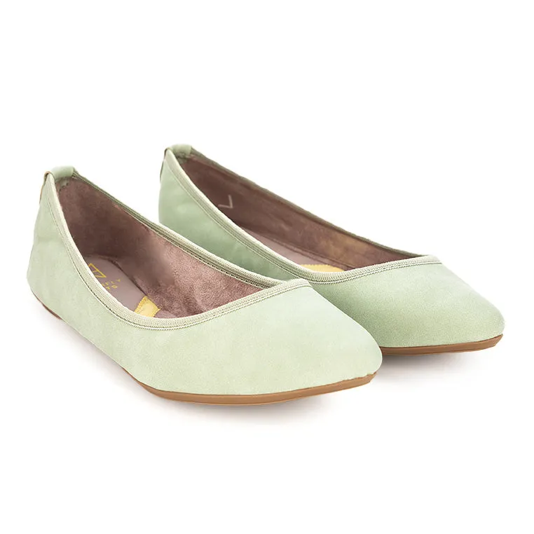 JANEY Ballet Flat Shoes - Green