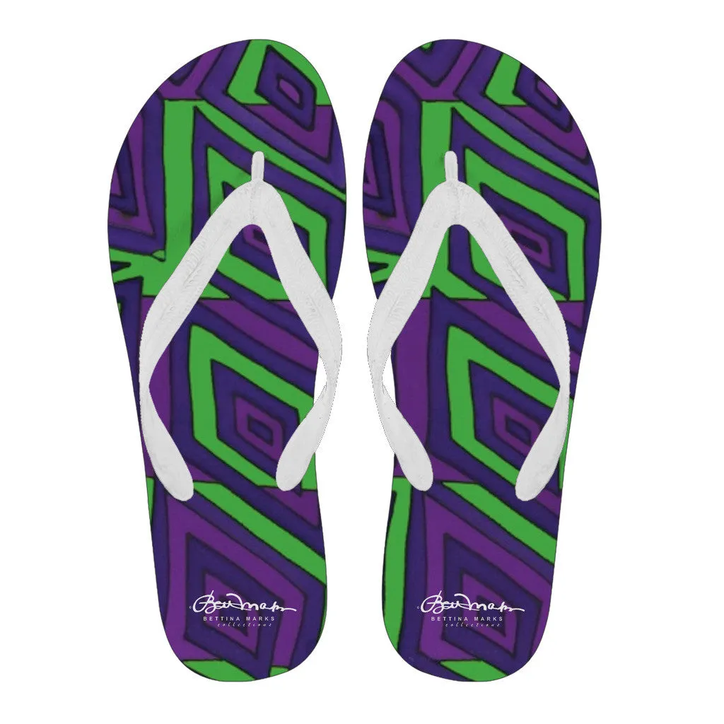 Joker Madness Flip Flops