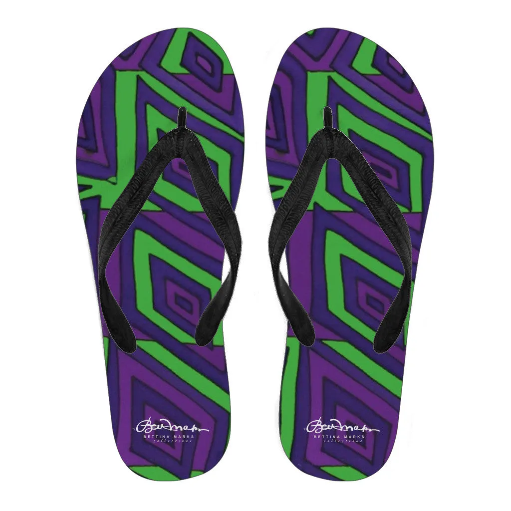 Joker Madness Flip Flops