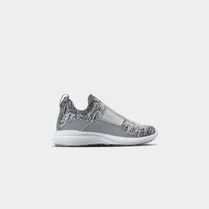 Kid's TechLoom Bliss Heather Grey / White