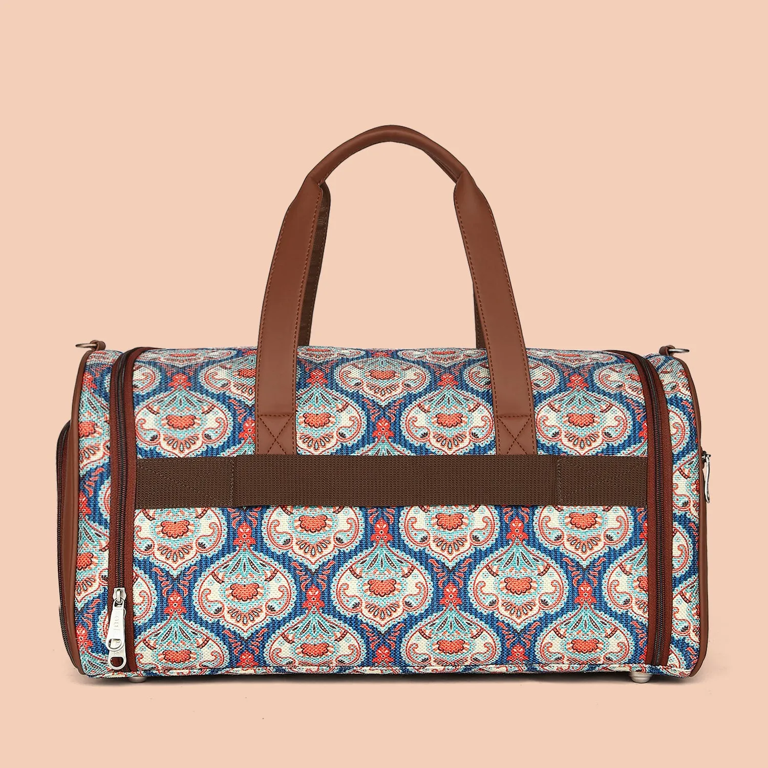 Kovil Blue Weekender Duffel Bag