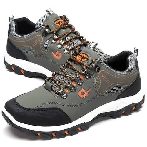 Lace Up Running Athletic Shoes For Men