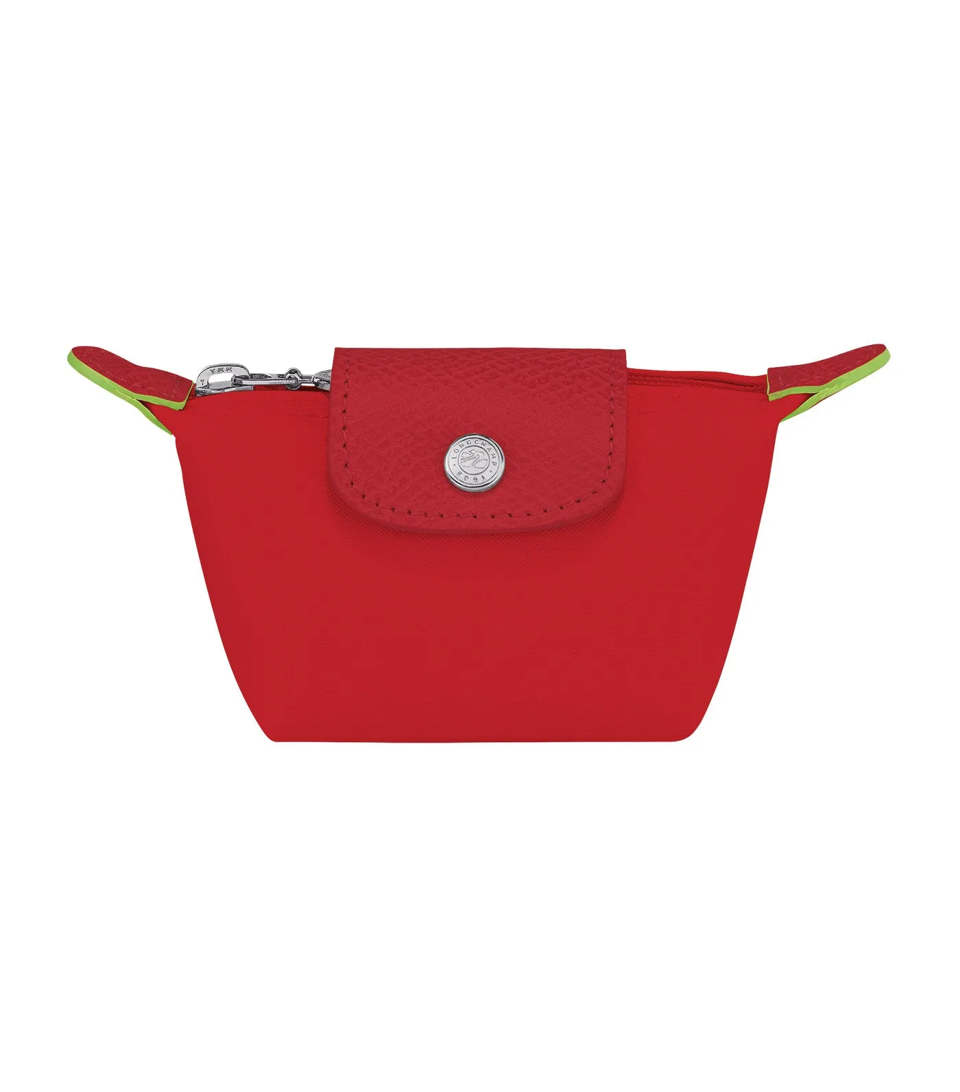 Le Pliage Green Coin Purse Tomato