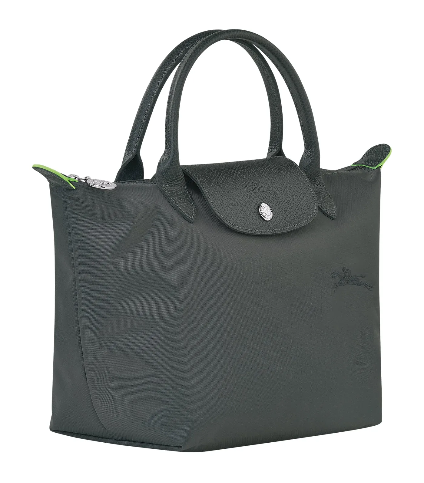 Le Pliage Green Top Handle Bag S Graphite