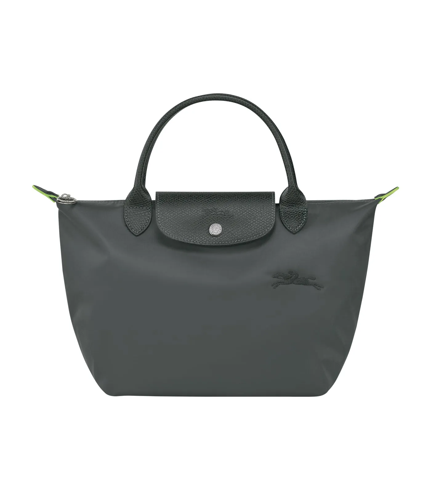 Le Pliage Green Top Handle Bag S Graphite