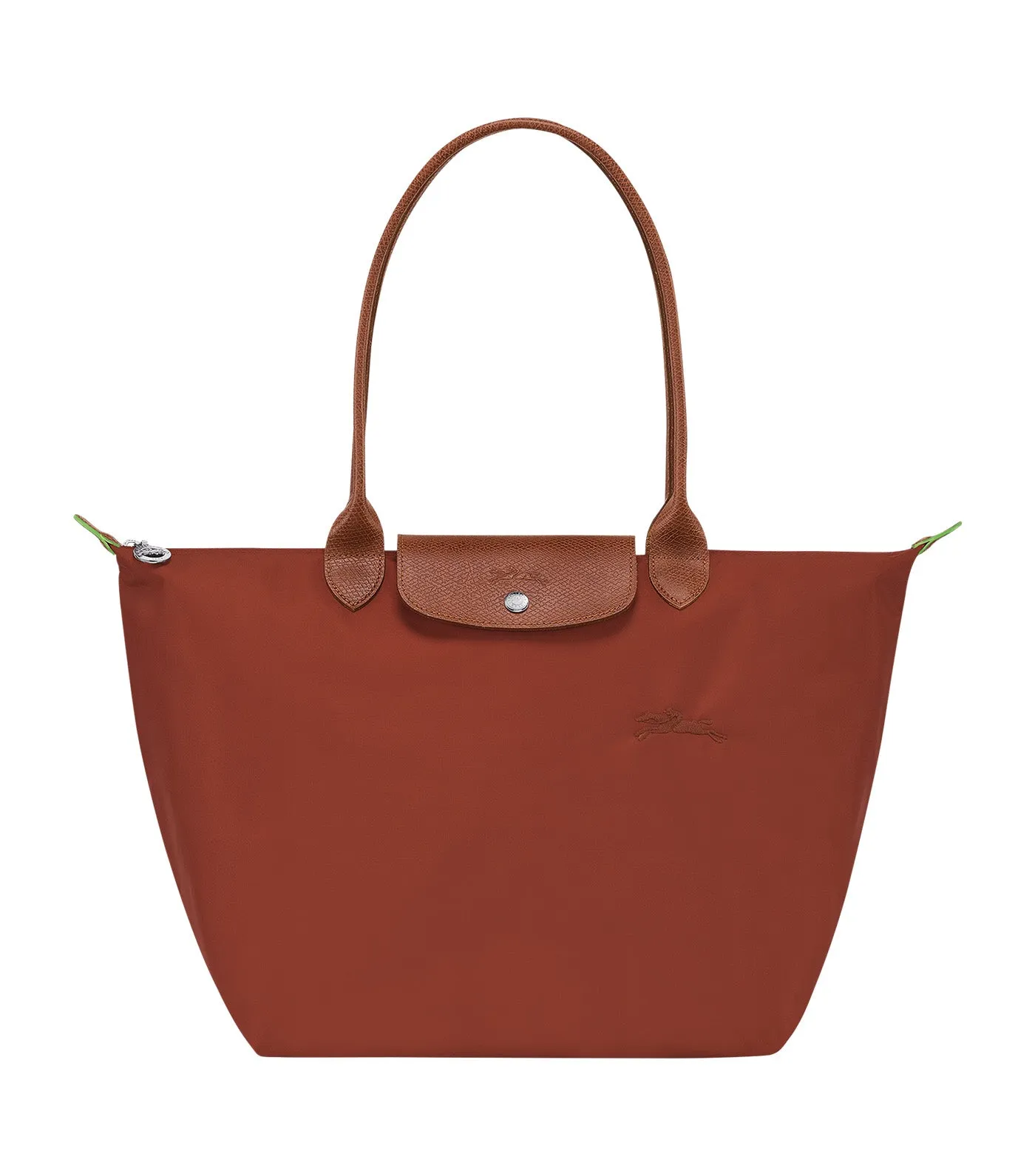 Le Pliage Green Tote Bag L Chestnut