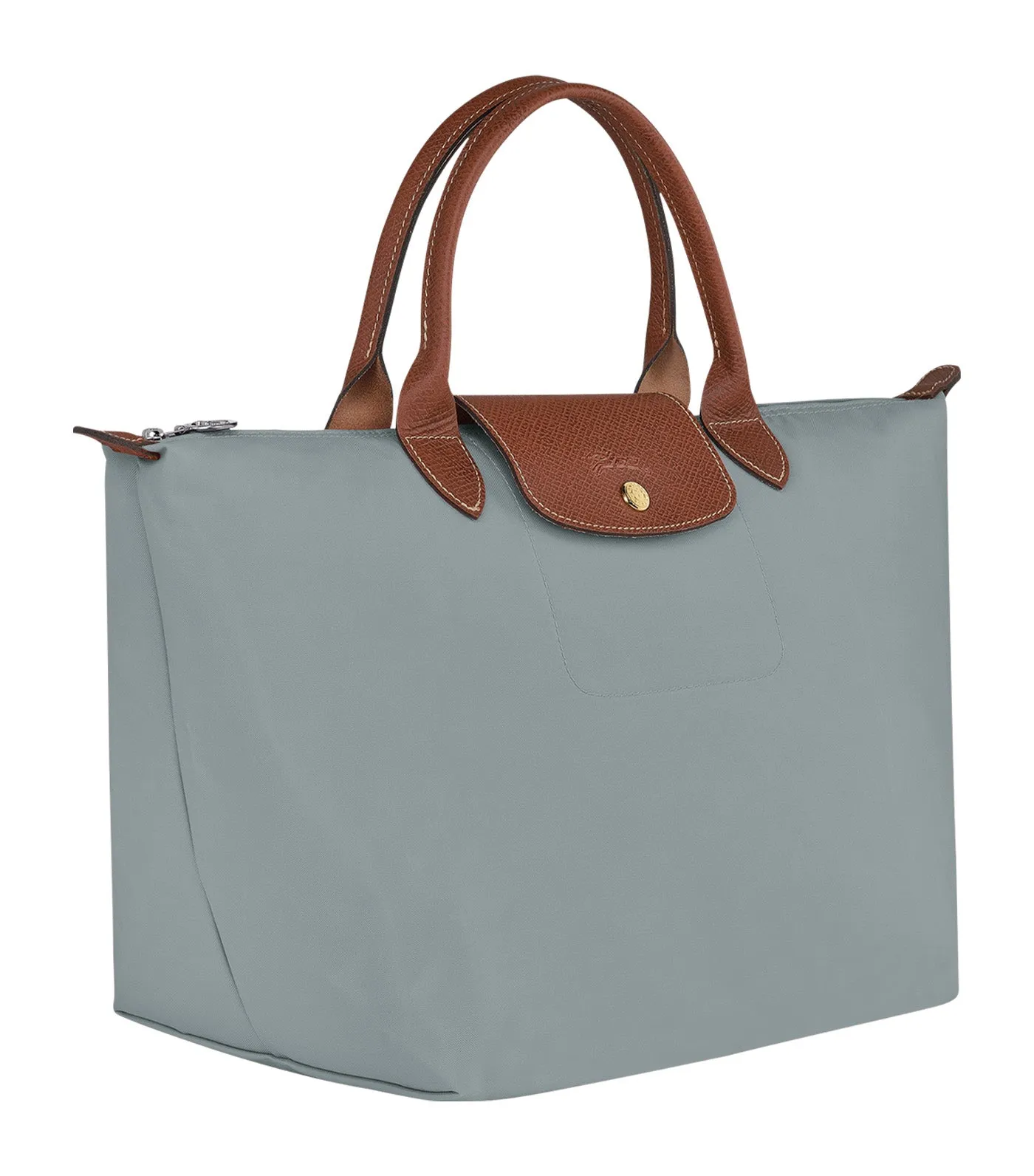 Le Pliage Original Handbag M Steel