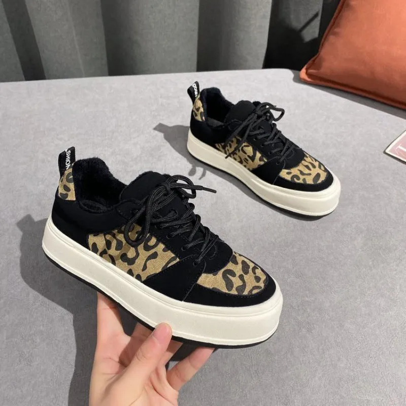 Leopard Luxe -Women Sneakers