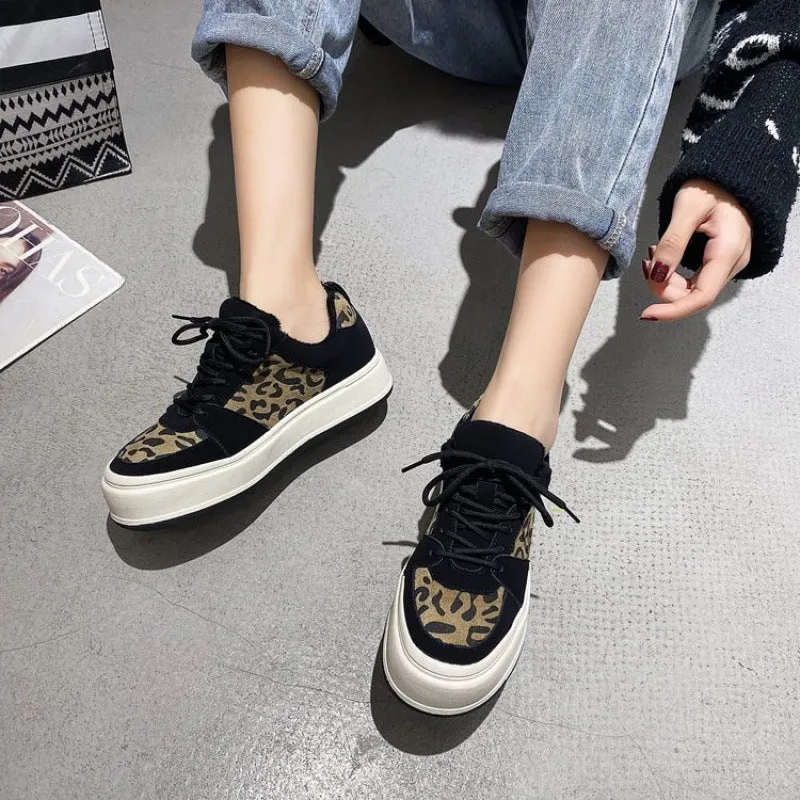 Leopard Luxe -Women Sneakers