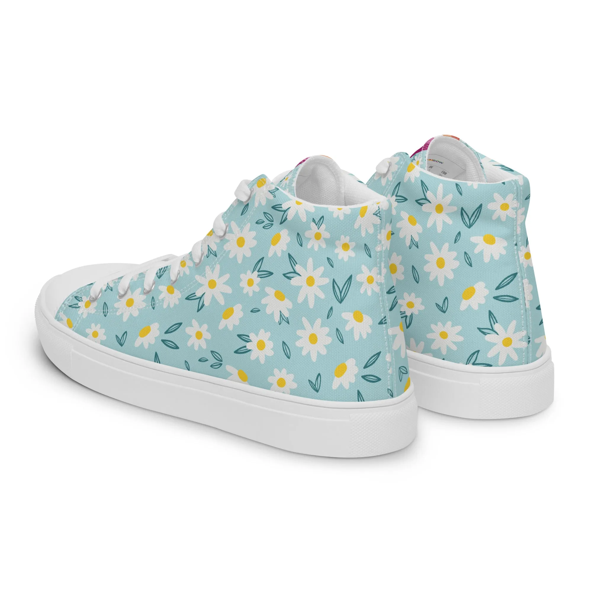 Lesbian Daisy High Top Shoes (female sizes)