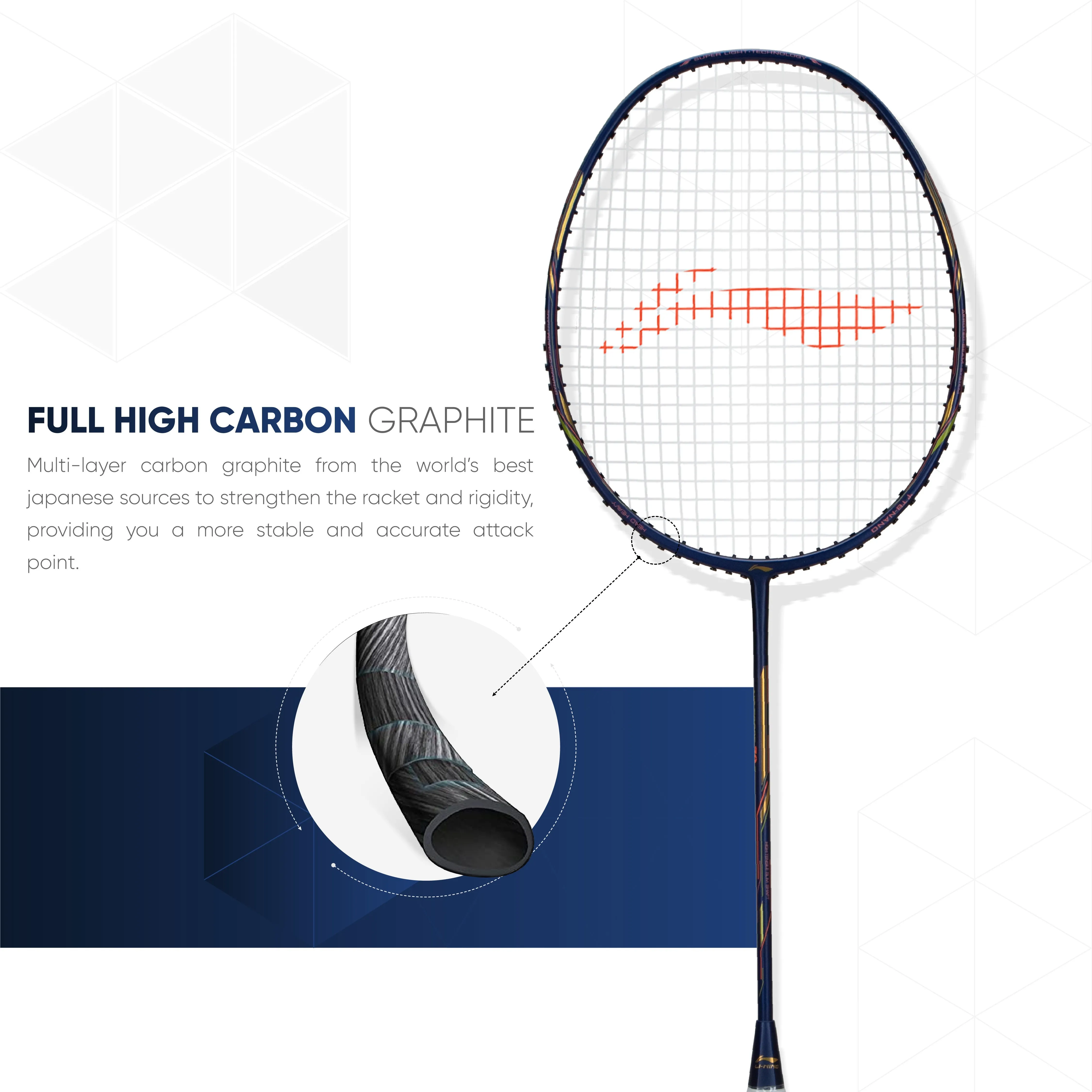 Li-Ning AIR-FORCE 79 G2 Strung Badminton Racquet (Blue / Gold)