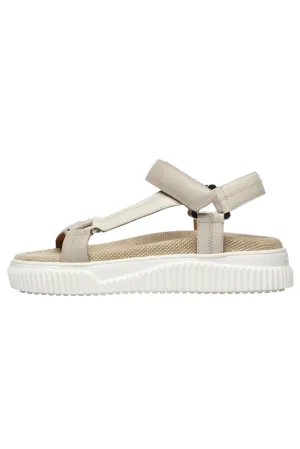 Lisa Nappa Light Grey-Cream