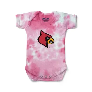 Louisville Cardinals Tie Dye Bodysuit