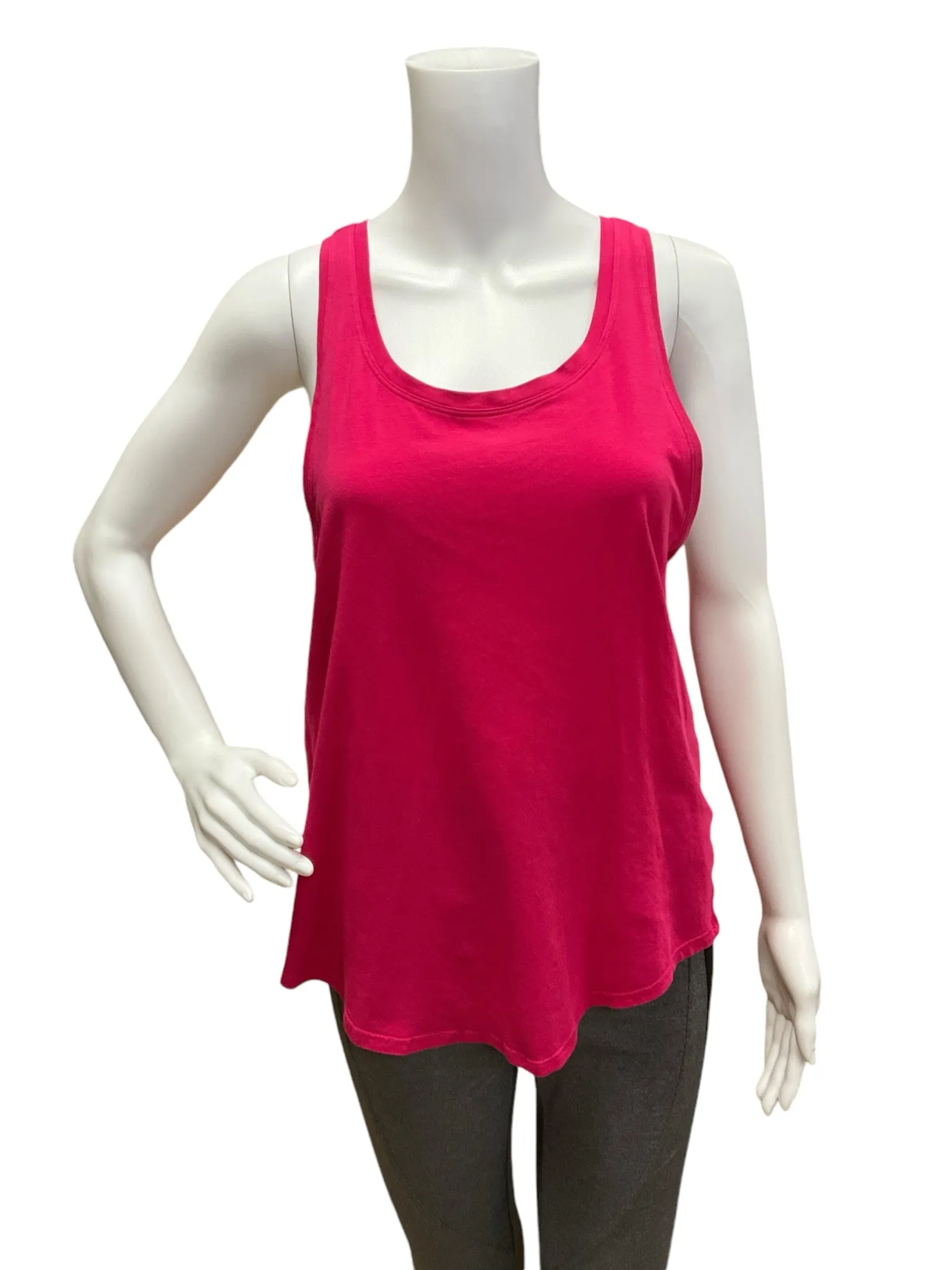 Lululemon Pink Solid Top Size 6