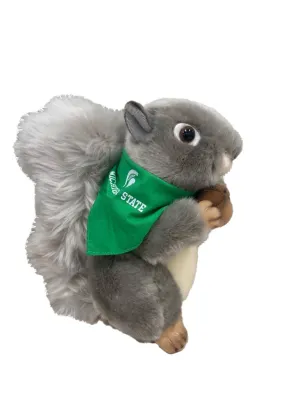 Mac, the Michigan State Plush Squirrel