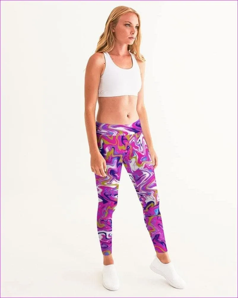 Marbled Pixie Womens Yoga Pants