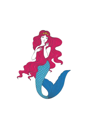 【MEMBER ONLY】HTVRONT Free SVG File for Download - Glitter mermaid