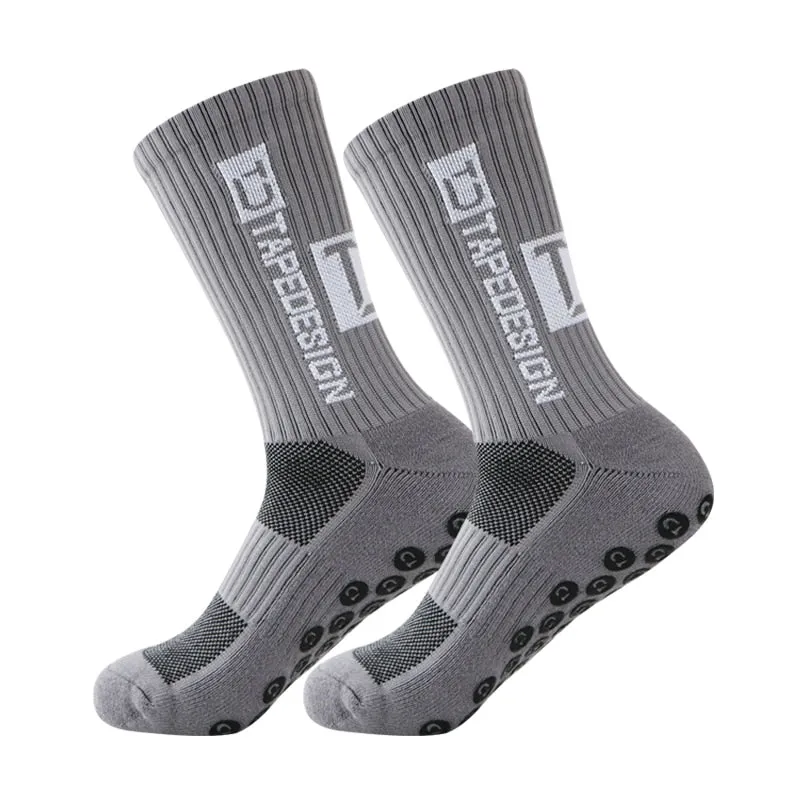 Men Anti-Slip Football Socks High Quality Soft Breathable