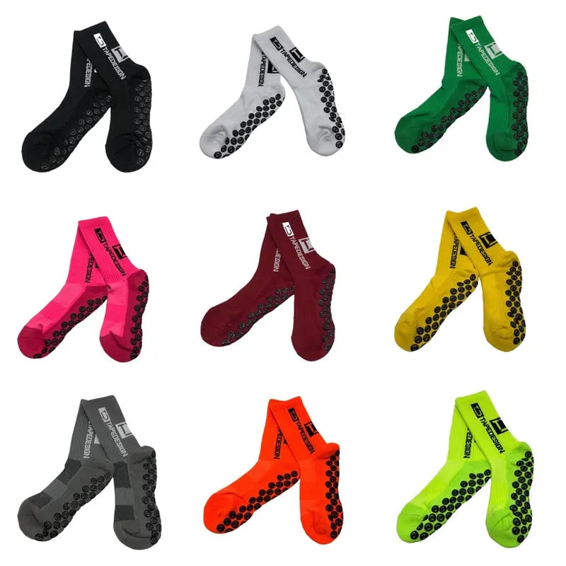 Men Anti-Slip Football Socks High Quality Soft Breathable