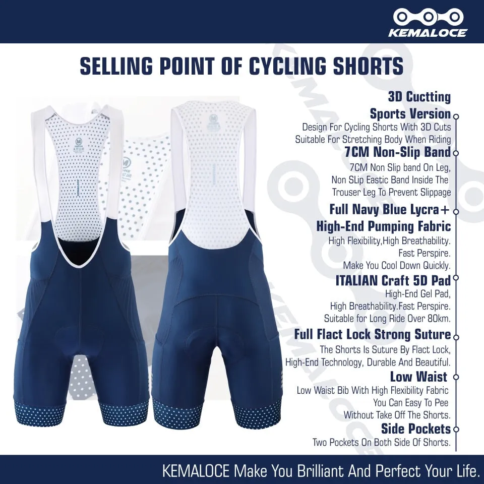 Men Cycling Bib Shorts