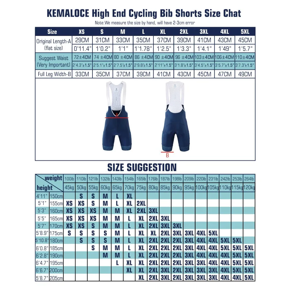 Men Cycling Bib Shorts