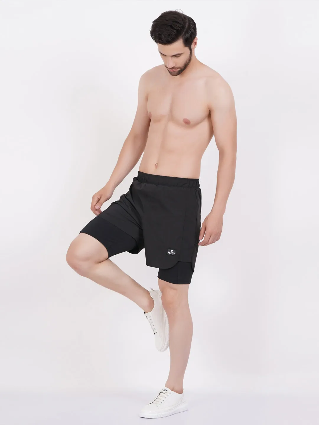 Men Running Tight Shorts - Short With Tights