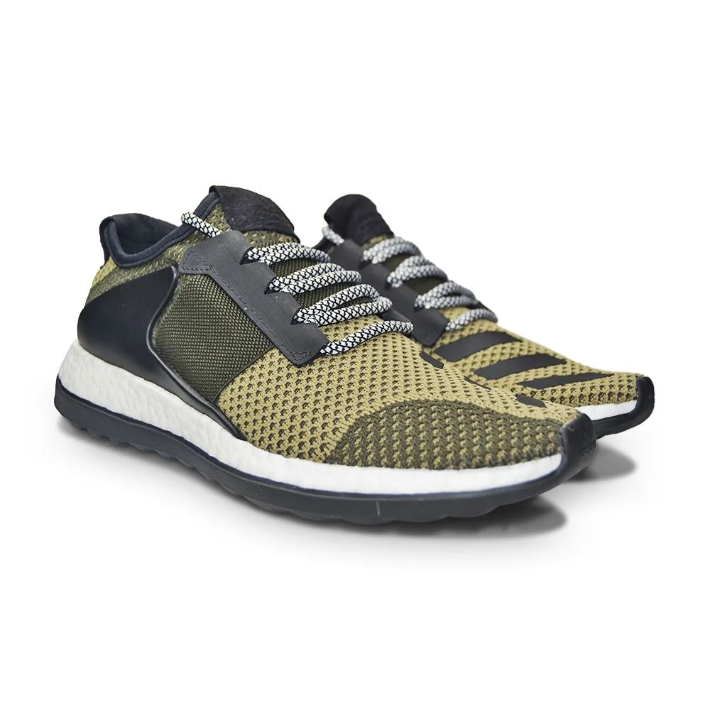 Mens Adidas Ado Pure Boost ZG Day one - S81827 - Brown Olive Trainers