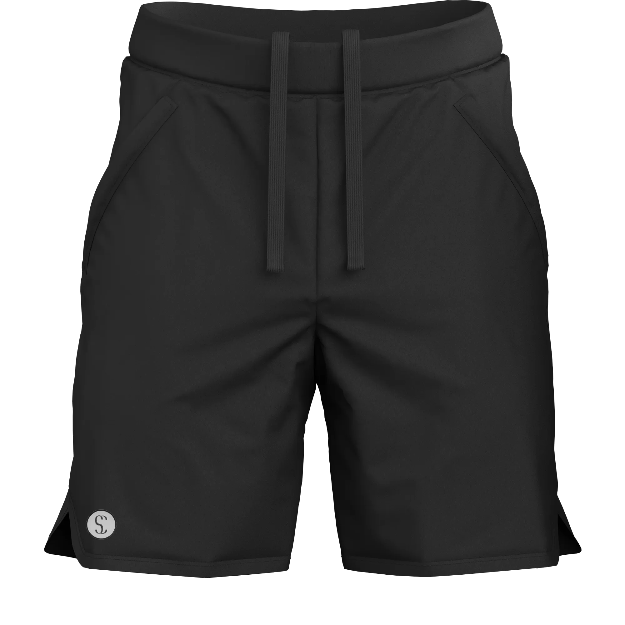 Men's Black Sports Shorts for Running & Gym