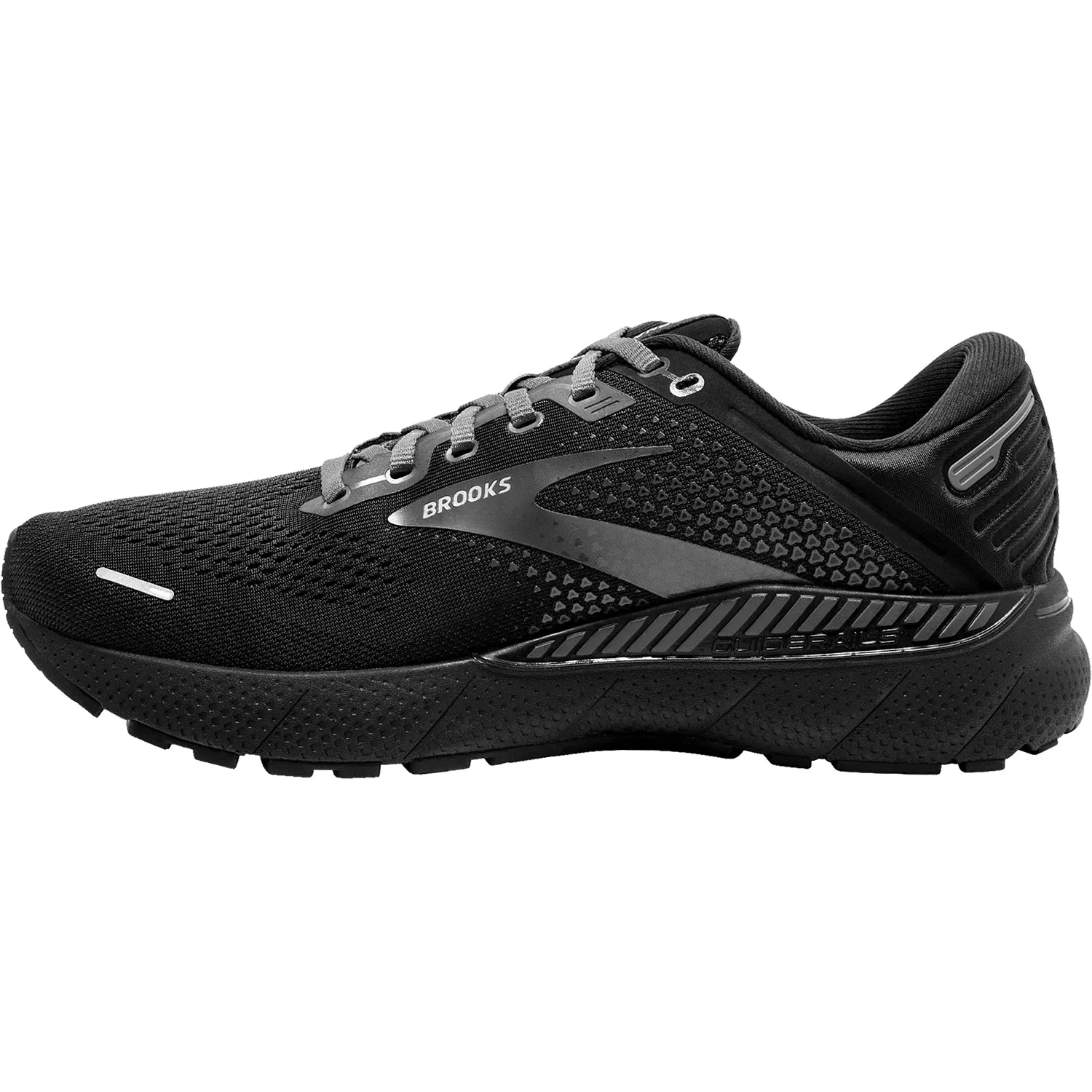 Men's Brooks Adrenaline GTS 22 Black/Black/Ebony Mesh