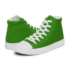 Men's Fresh Green High Top Shoes