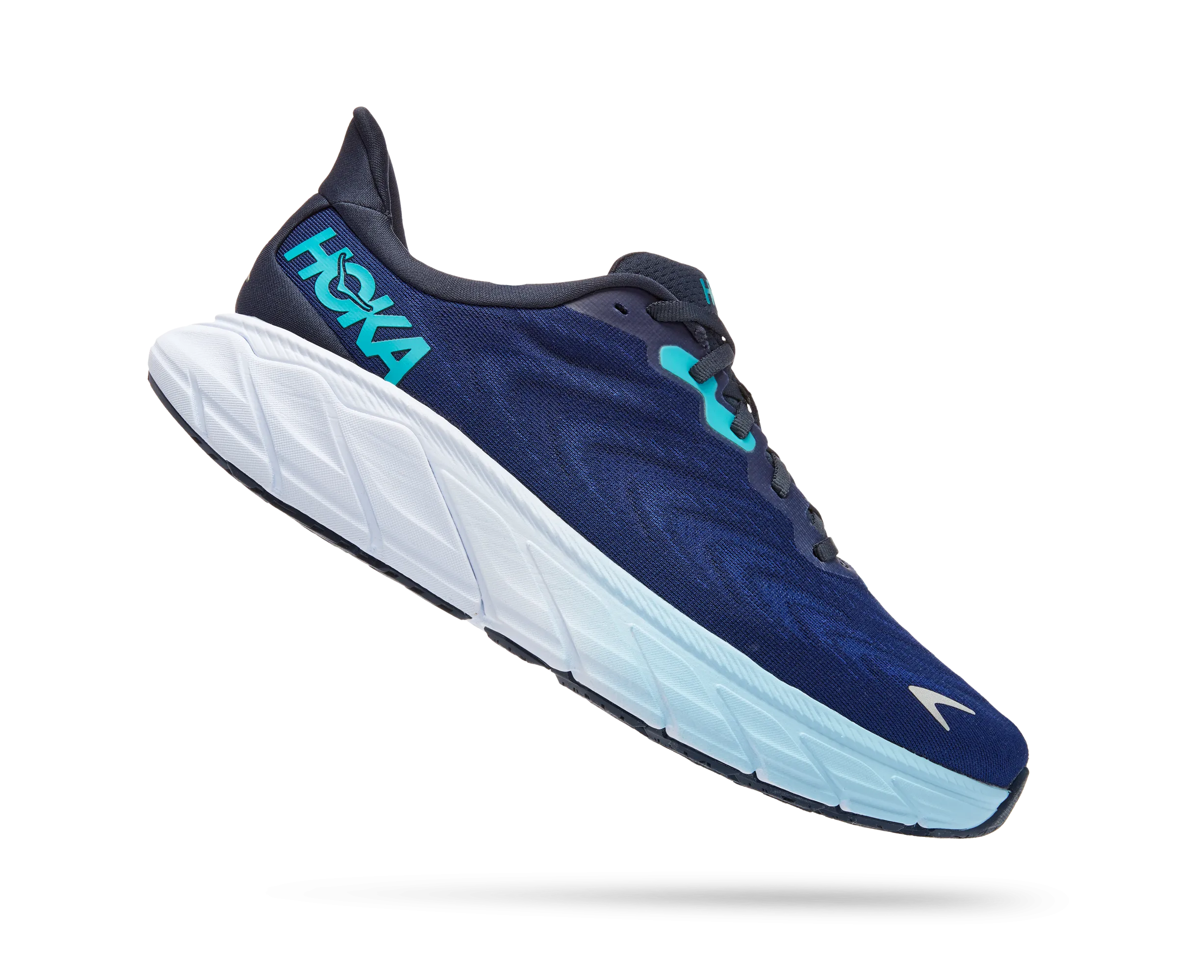 Men's Hoka Arahi 6 Color: Outer Space/Bellwether Blue