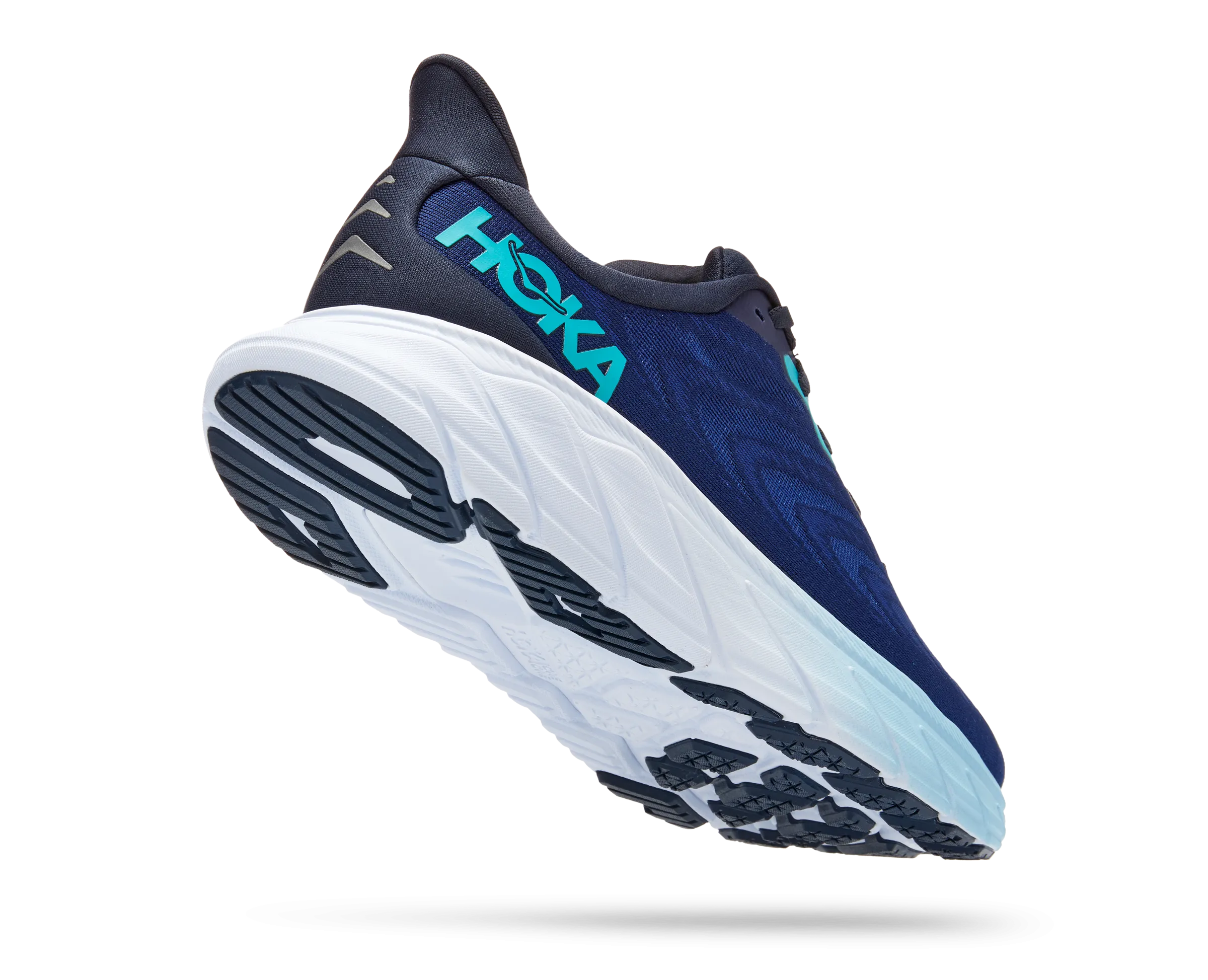 Men's Hoka Arahi 6 Color: Outer Space/Bellwether Blue