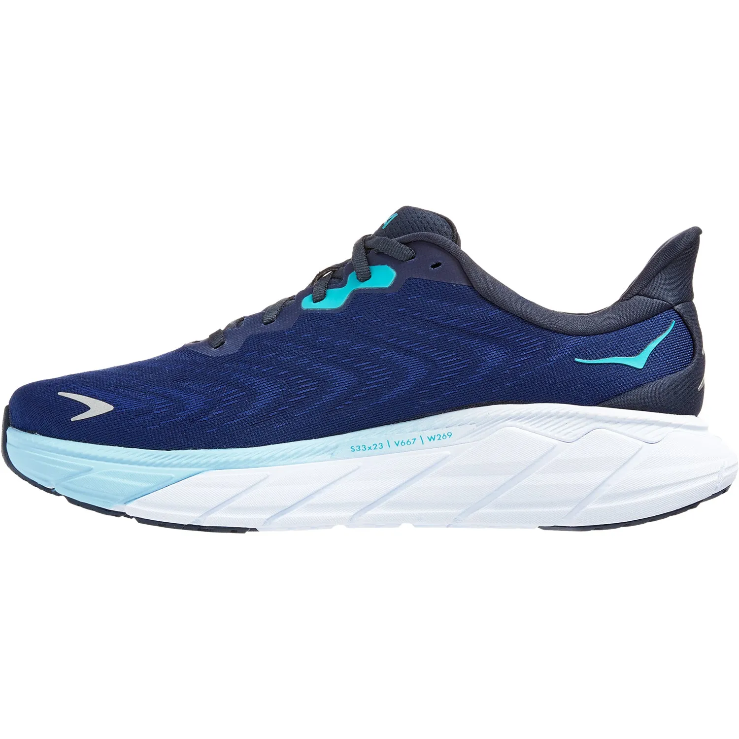 Men's Hoka Arahi 6 Outer Space/Bellwether Blue Mesh