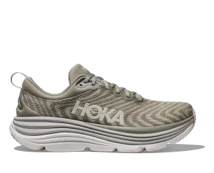 Men's HOKA Gaviota 5 Running Shoe in Barley / Oat Milk