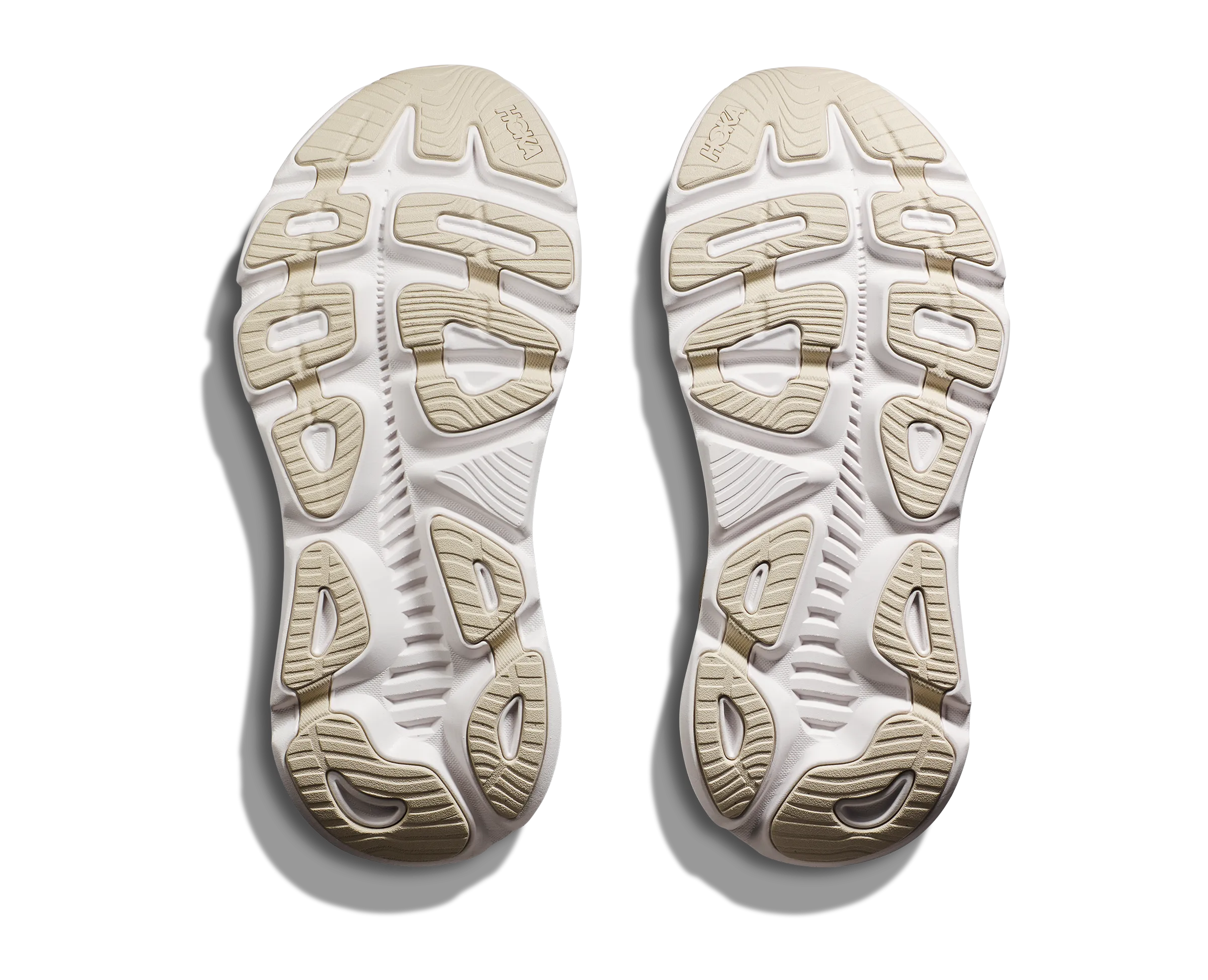 Men's HOKA Gaviota 5 Running Shoe in Barley / Oat Milk