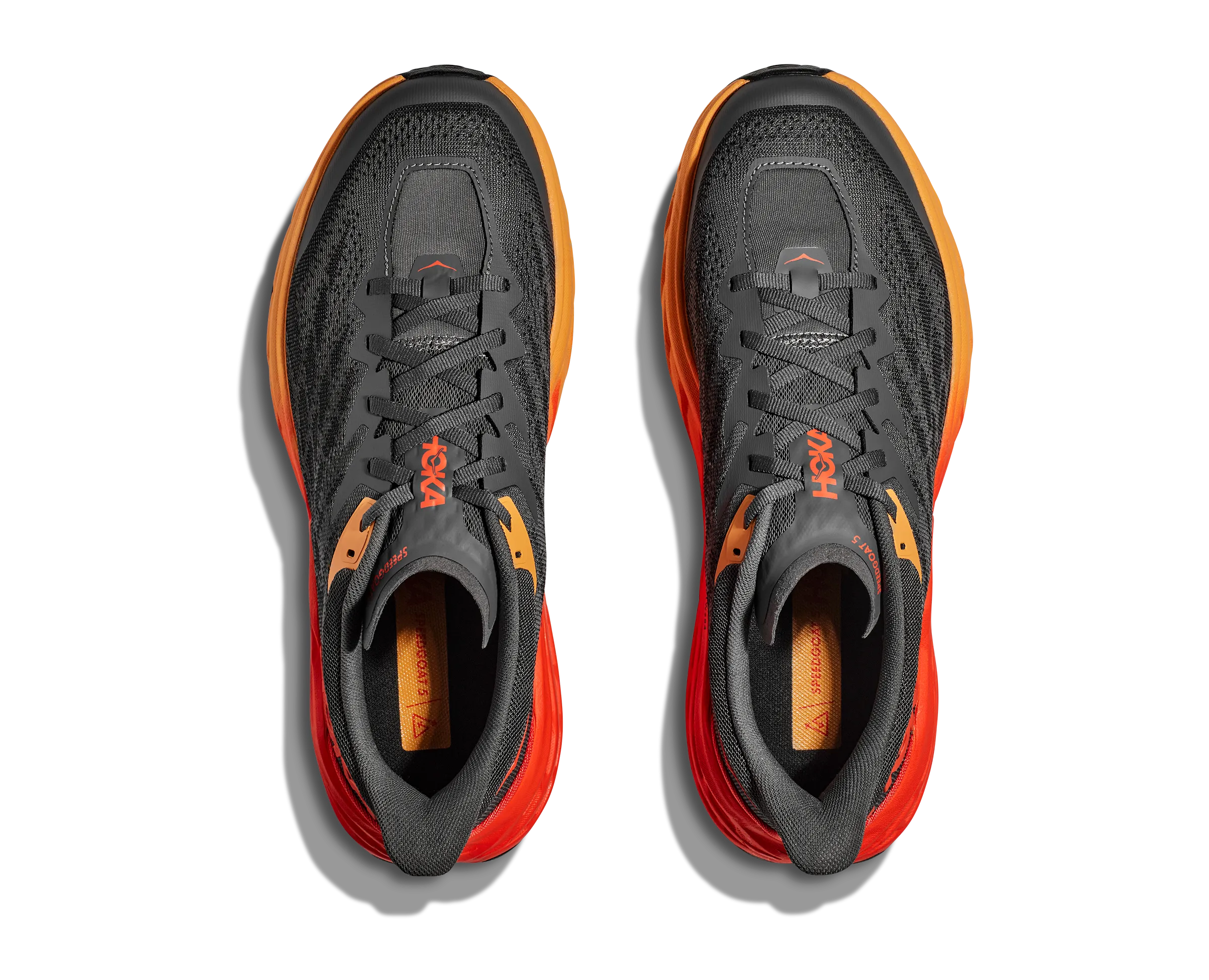 Men's Hoka Speedgoat 5 Color: Castlerock/Flame