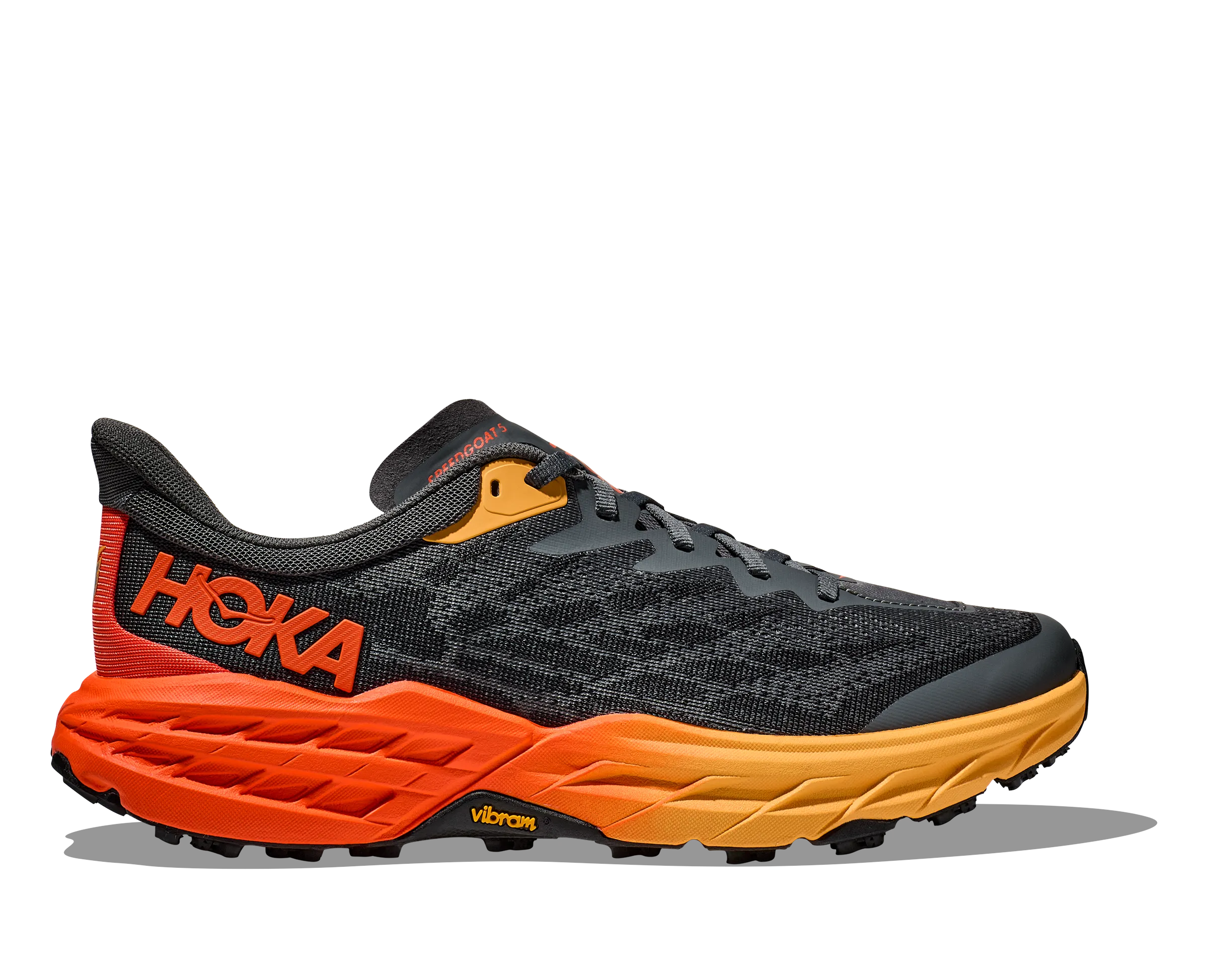 Men's Hoka Speedgoat 5 Color: Castlerock/Flame