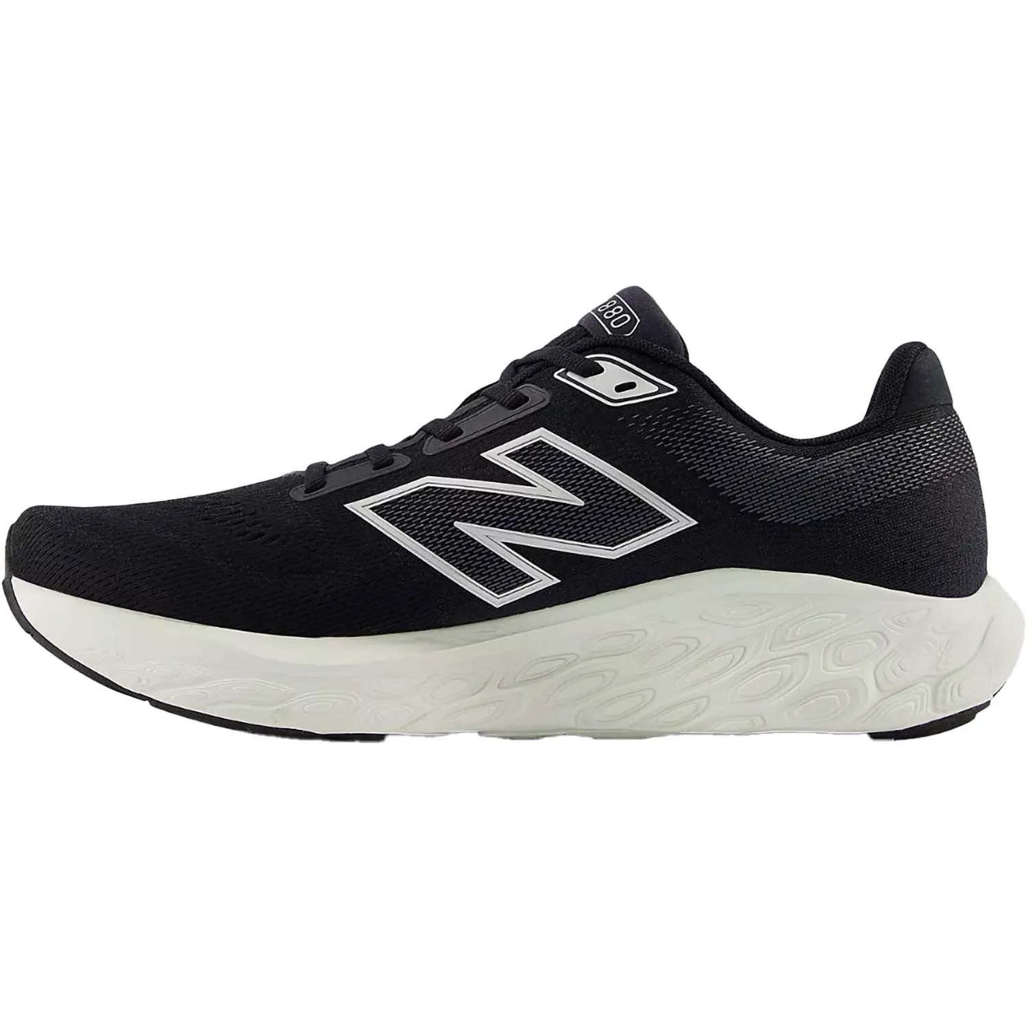 Men's New Balance Fresh Foam X M880B14 Black/SeaSalt/Silver Mesh