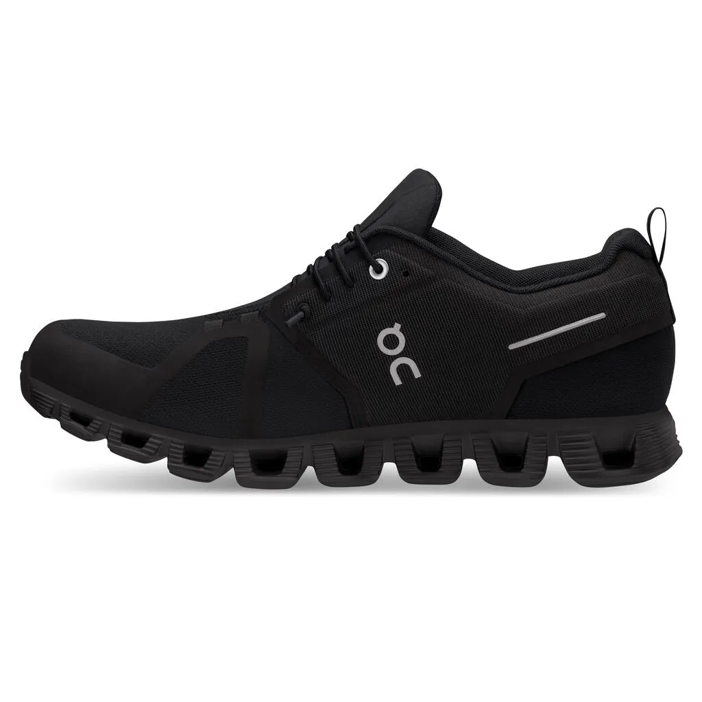 Men's On Cloud 5 Waterproof Color: All Black